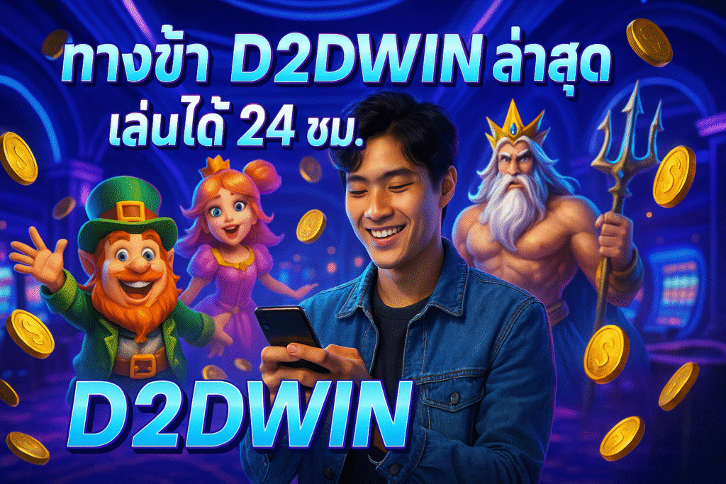 ทางเข้า D2DWIN ล่าสุด เล่นได้ 24 ชม.